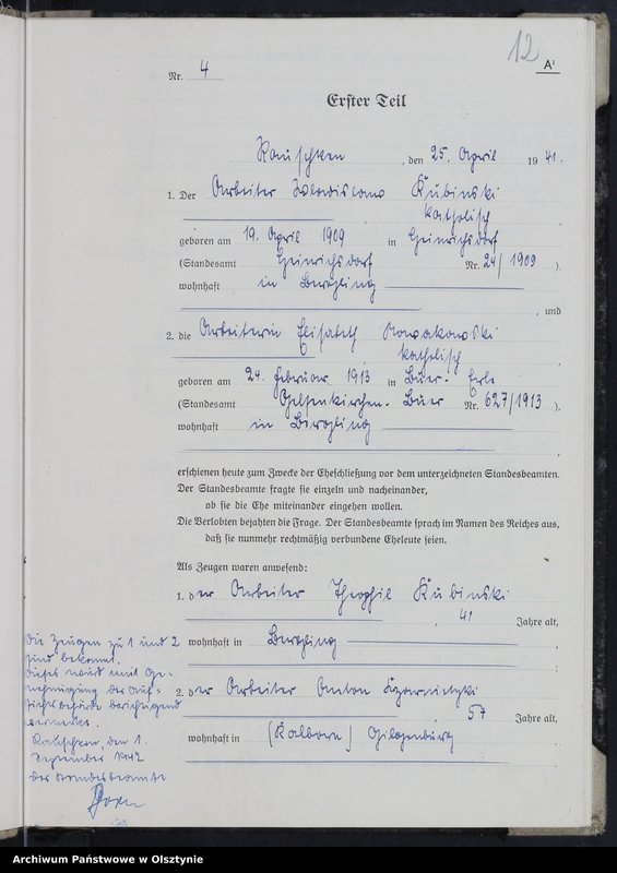 image.from.unit.number "Familienbuch /Zweitbuch/ Nr 1 - 12"