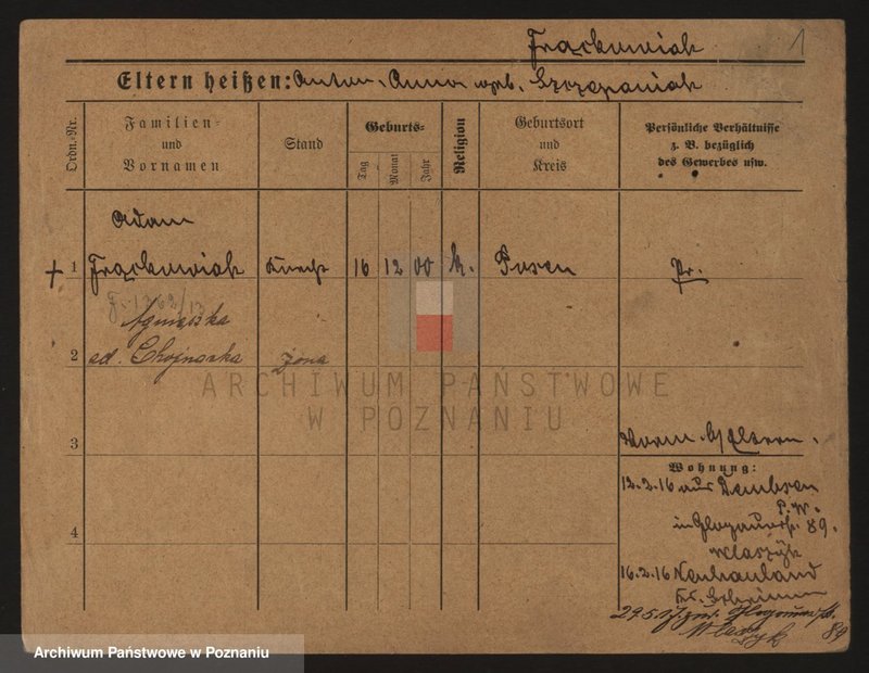 Obraz 3 z jednostki "Frąckowiak"