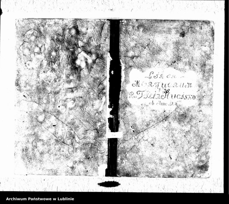 Obraz 2 z jednostki "Liber copulatorum pro villa Hucisko [czyli Susiec]"