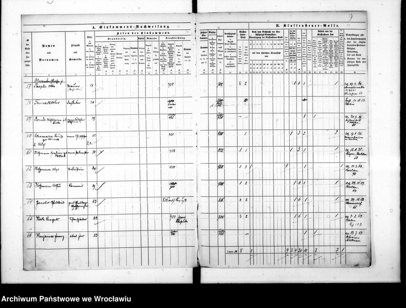 image.from.unit.number "Klassensteuerrolle nebst Eikommens - Nachweisung"