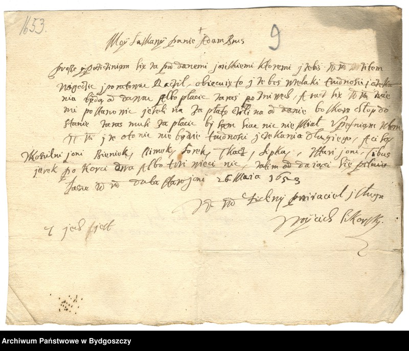 image.from.unit.number "[Przepisy zarządzenia, pertraktacje i pokwitowania dot. spraw wojskowych miasta Nowego]"