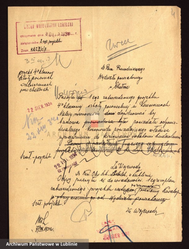 image.from.unit.number "[Projekt 4- klasowej szkoły powszechnej w Leszczanach, pow. chełmski]"