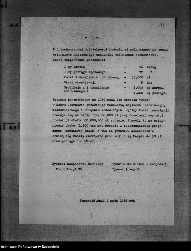 image.from.unit.number "Protokoły posiedzeń Egzekutywy Komitetu Wojewódzkiego Polskiej Zjednoczonej Partii Robotniczej: 16, 30 maja 1978 r."