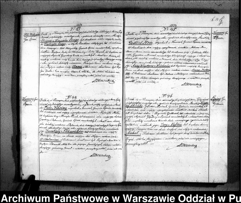 image.from.unit.number "Akta urodzeń, małżeństw i zgonów"