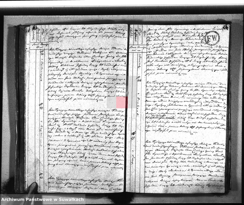 image.from.unit.number "Akta urzędnika stanu cywilnego parafij sereyskiey urodzonych od 1-go stycznia 1816 aż do ostatniego grudnia"