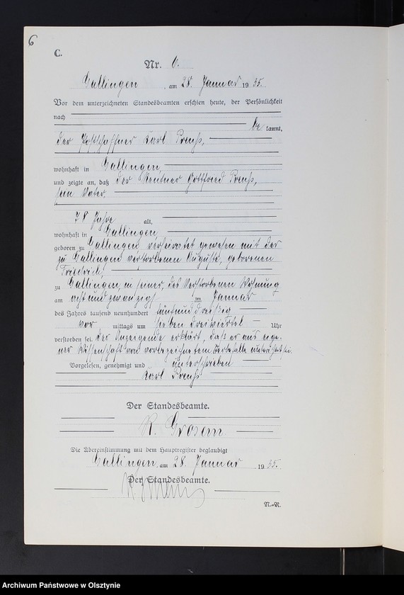 image.from.unit.number "Sterbe-Neben-Register Nr 1 - 26 [ Księga zgonów - wtóropis ]"