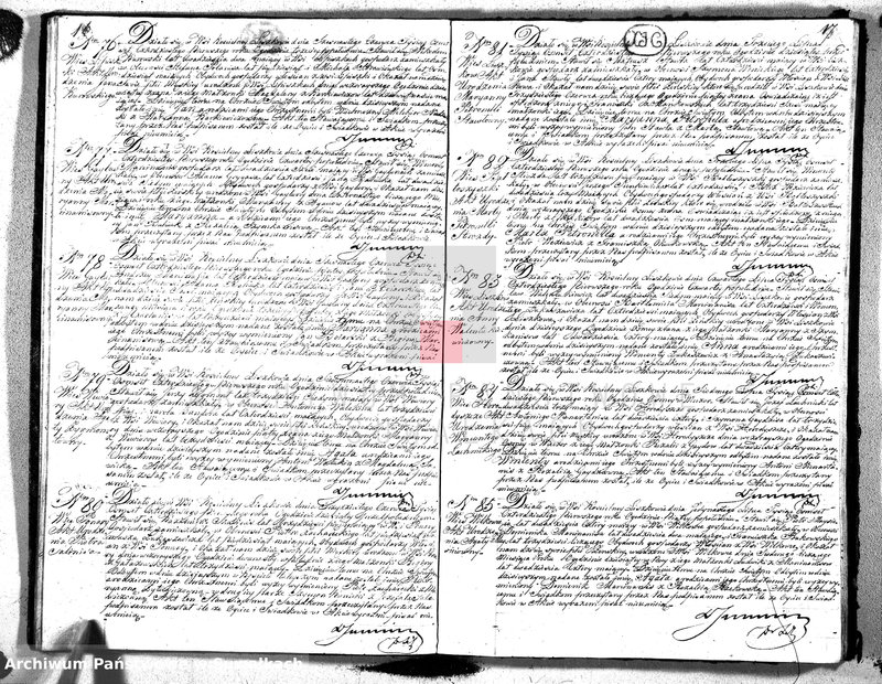 Obraz 11 z jednostki "Księga Duplikat Urodzonych Umarłych i Zaślubionych Parafii Liszkowskiey; w Obwodzie Seyneńskim Gub. Augustowskiey z Roku 1841"