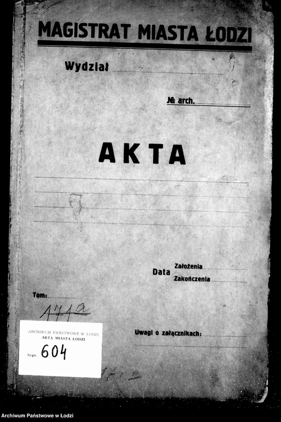 Obraz 4 z jednostki "Akta tyczące się pokątnych doradców"