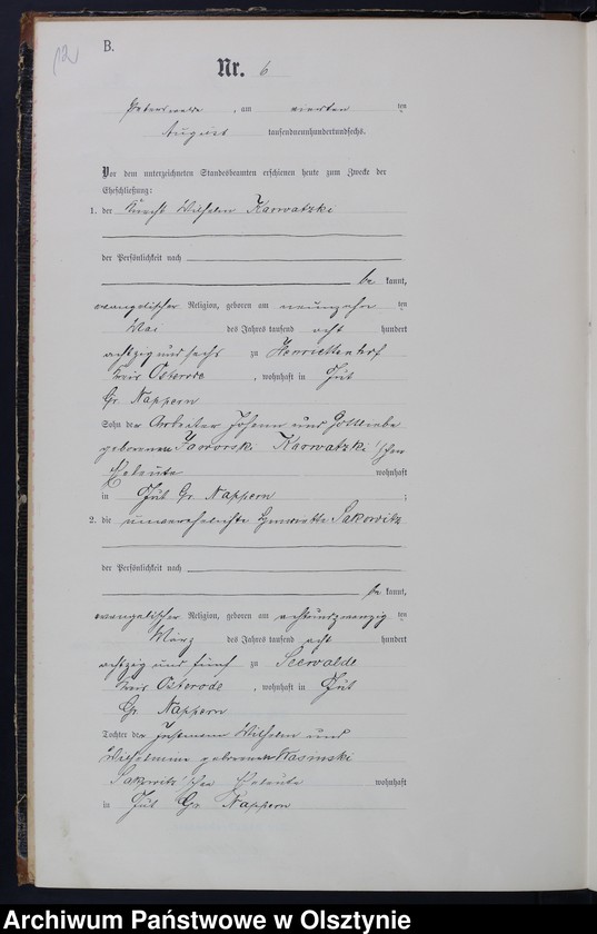 image.from.unit.number "Heiraths-Neben-Register Nr 1 - 18"