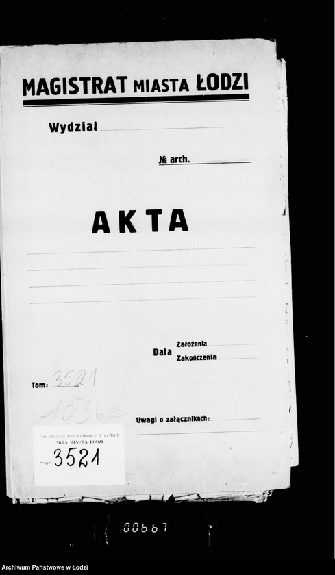 Obraz 4 z jednostki "Proekt ustrojstva obščestvennago parka iz časti gorodskago lesa v gorode Lodzi"