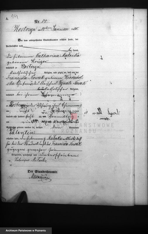 Obraz 16 z jednostki "Księga urodzeń"