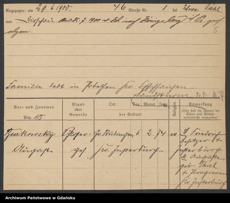 image.from.unit.number "Karty meldunkowe: Burkowitz - Busold"