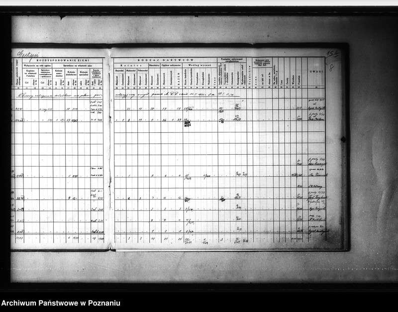 Obraz 13 z jednostki "/Zestawienie /wykaz/ rozdysponowania ziemi na cele parcelacyjne powiatu gostyńskiego"