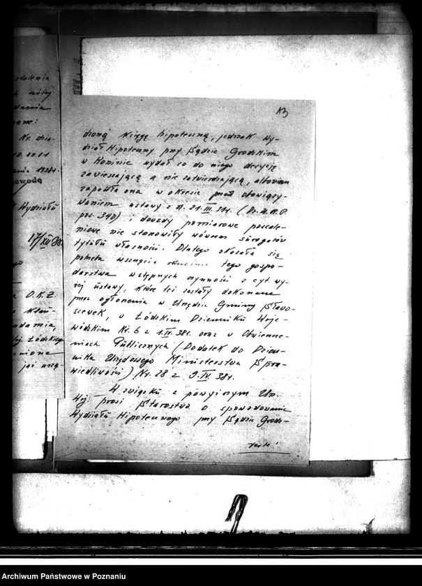 image.from.unit.number "Regulacja hipoteczna scalonych gruntów małżeństwa Krügerów w Holendrach Szyczyńskich powiatu konińskiego"