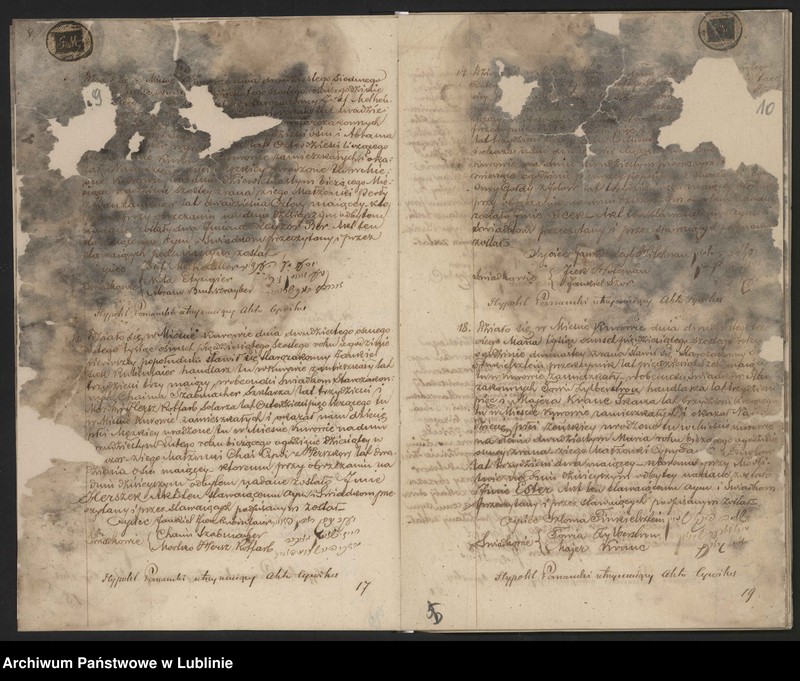 Obraz 8 z jednostki "Księga urodzeń, małżeństw i zgonów"