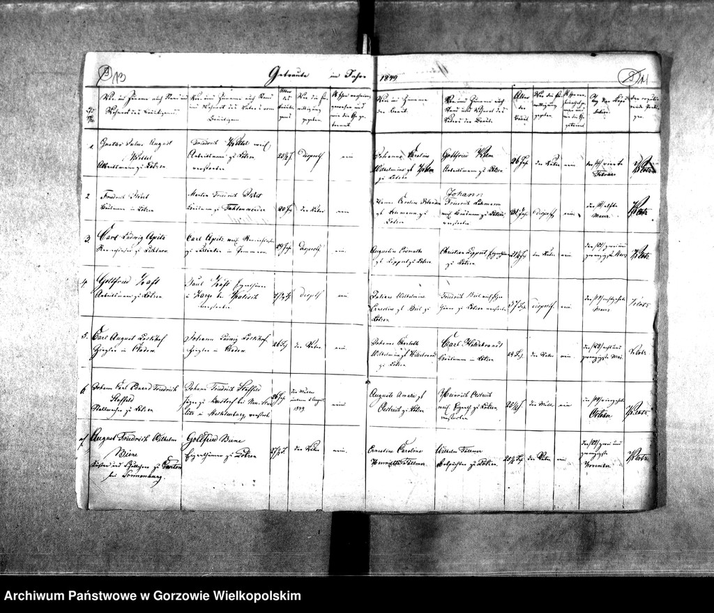 image.from.unit.number "Duplikate der Kirchenbücher von der Parochie Zanzhausen: Zanzhausen (Santoczno), Rohrbruch (Rybakowo), Lotzen (Łośno), Zanzthal (Zdroisko), Zanzhammer (Sącznik), Marienbrücke (Lubomin), Lübbesee, Lübbesee Mühle"