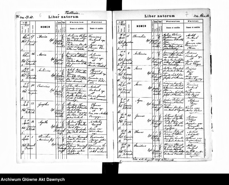 image.from.unit.number "Parafia: Grzymałów. Dekanat: Skałat. Księga metrykalna urodzeń, ślubów i zgonów dla miasta Grzymałów i wsi: Bucyki, Hlibów, Kałaharówka, Kozina, Leżanówka, Łysa Góra (Eleonorówka), Mazurówka, Okno, Ostapie*, Zarubińce*, Pajówka, Podlesie, Poznanka Hetmańska, Czechowa**, Wolica**."