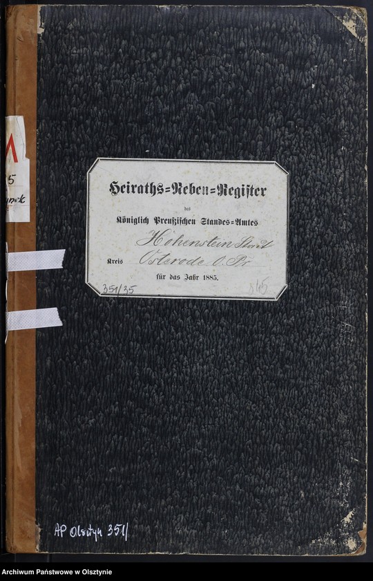 image.from.unit.number "Heiraths-Neben-Register Nr 1 - 22"