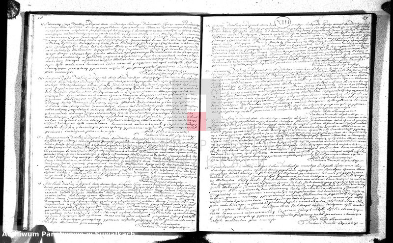 image.from.unit.number "Księga duplikat urodzonych, zaślubionych y zmarłych parafii wigierskiey z roku 1827"