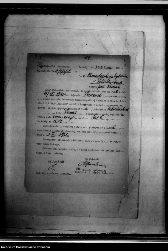 Obraz 10 z jednostki "/Wnioski właścicieli nieruchomości gruntowych w Pobiedziskach o umorzenie rat rentowych"