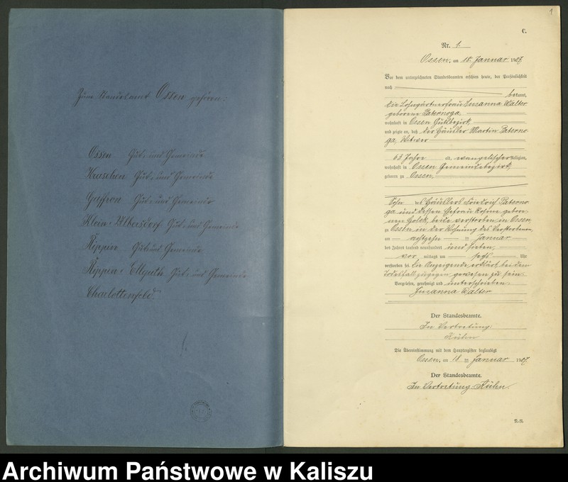 Obraz 3 z jednostki "[Księga zgonów]"