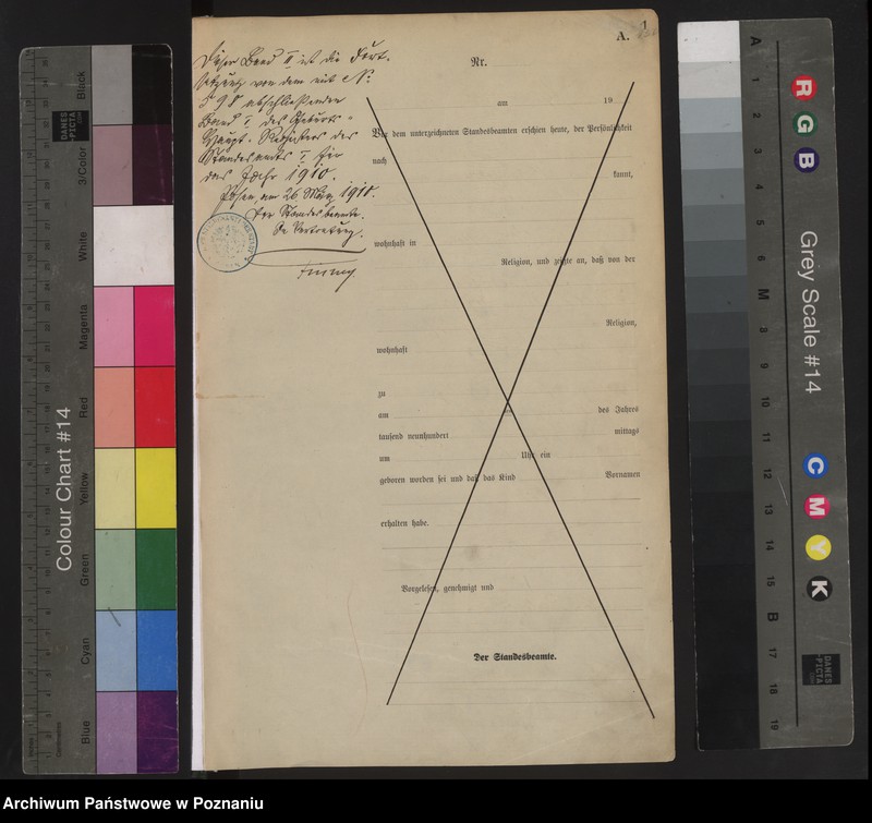 Obraz 2 z jednostki "[Rejestr główny urodzeń]"