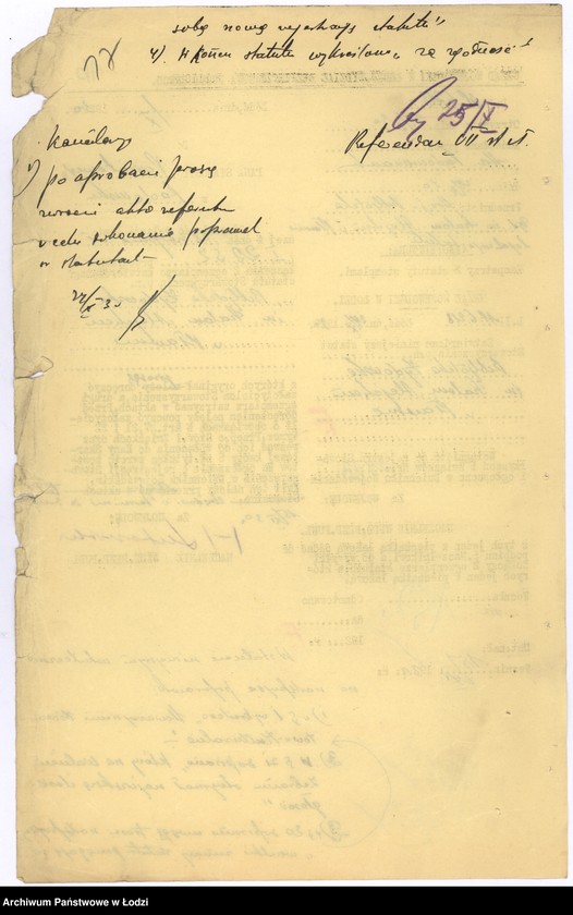 Obraz 20 z jednostki "Biblioteka Żydowska im. Szalom Alejchem w Pławnie pow. radomszczański"