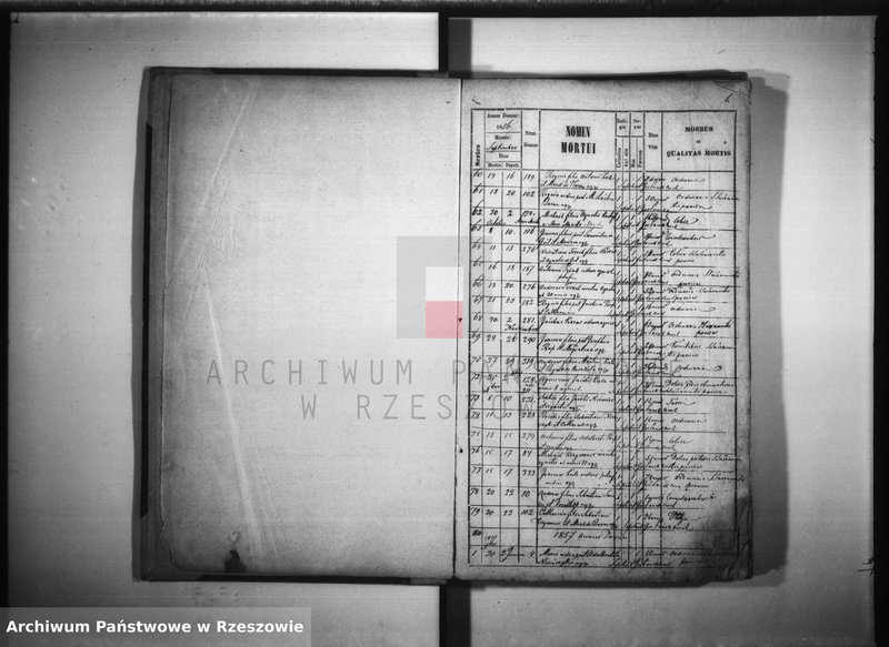 image.from.unit.number "Księga zgonów - Giedlarowa"