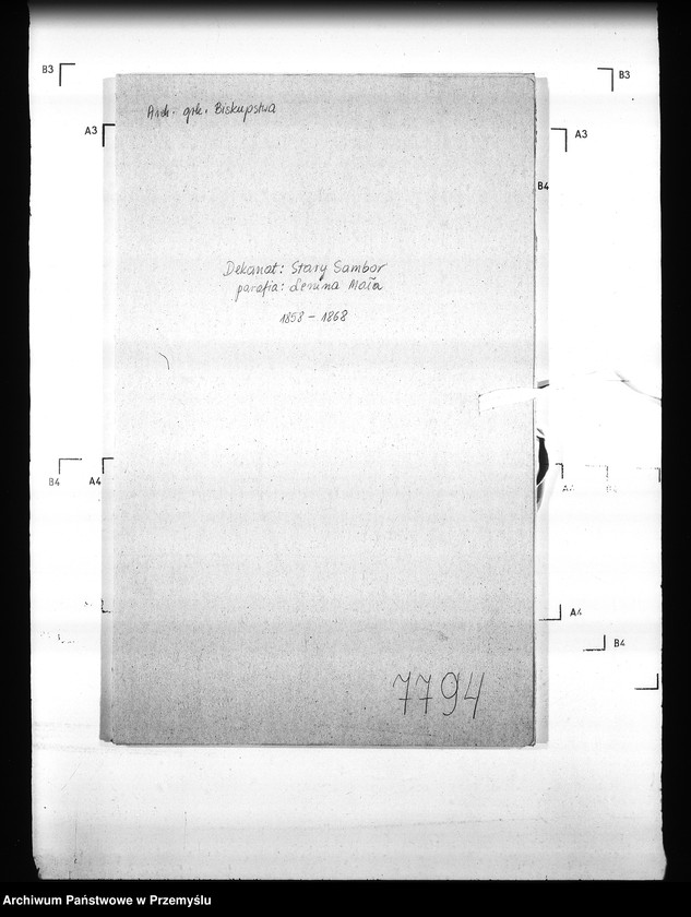 image.from.unit.number "[Kopie ksiąg metrykalnych parafii Lenina Mała (dekanat Stary Sambor)]"