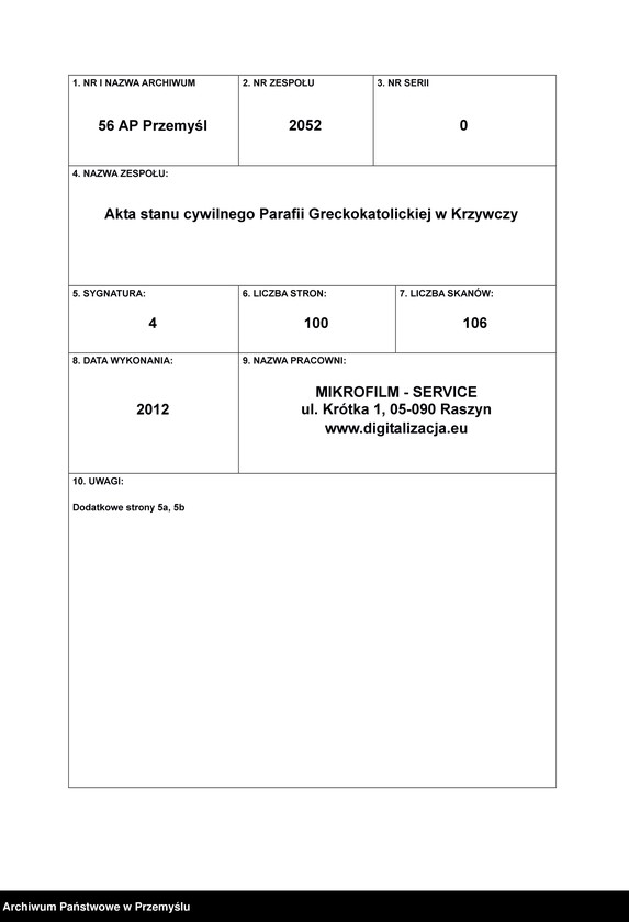 image.from.unit.number "[Księga zgonów - wieś Krzywcza]"