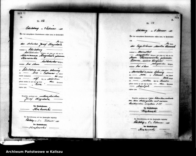 Obraz 20 z jednostki "[Księga urodzeń]"