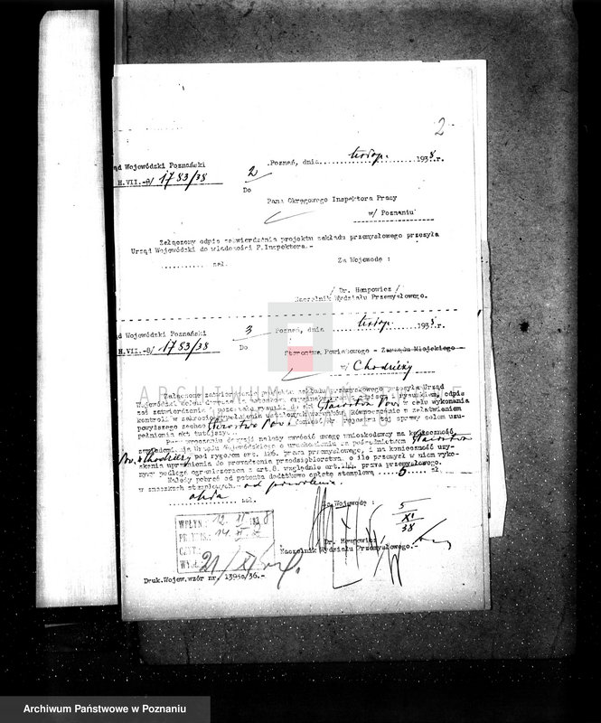 Obraz 7 z jednostki "Projekt budowy hali uboju H. Glandera w Zelgniewie"