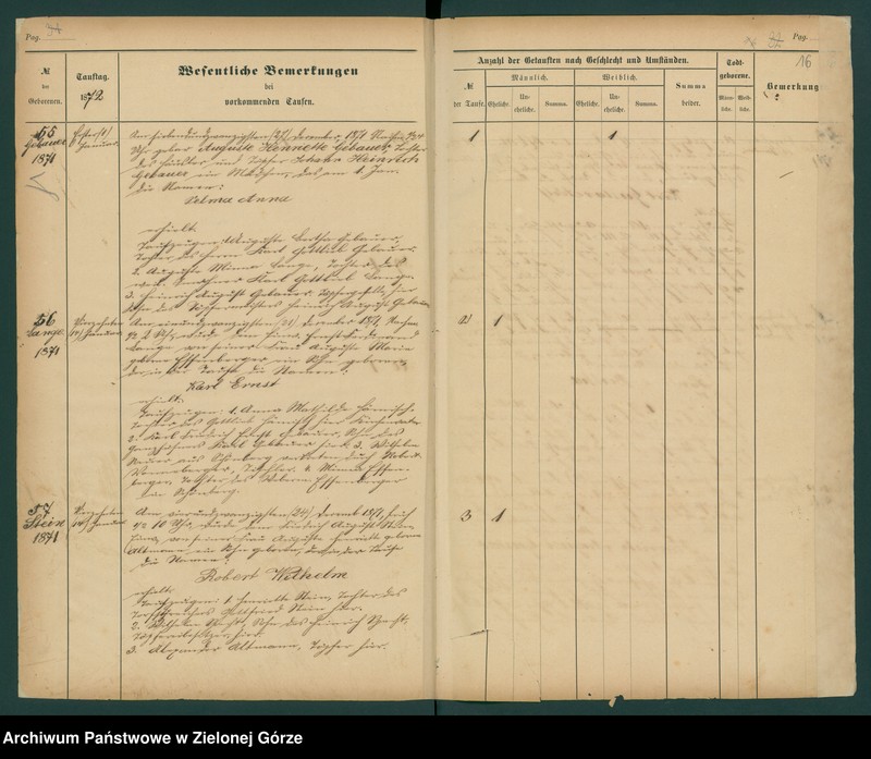 image.from.unit.number "[Księga chrztów parafii ewangelickiej w Gozdnicy 1871 - 1884]"