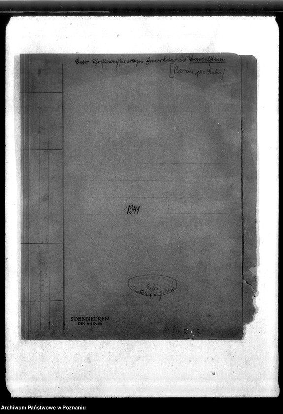 Obraz 4 z jednostki "Schriftwechzel wegen Ermordeter aus Bartelstein (Bercin, powiat Szubin)"