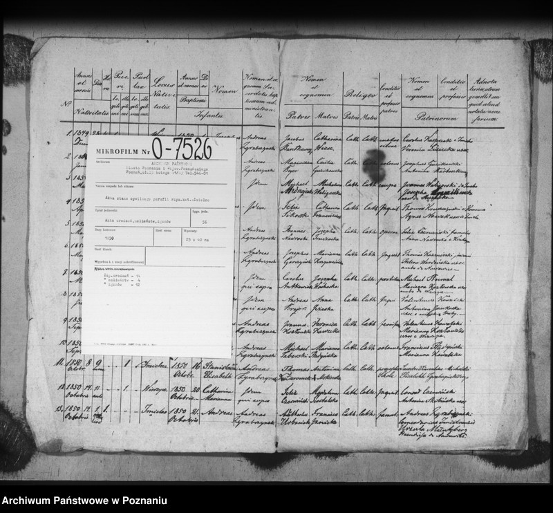 Obraz 3 z jednostki "Liber baptisatorum, copulatorum, mortuorum"