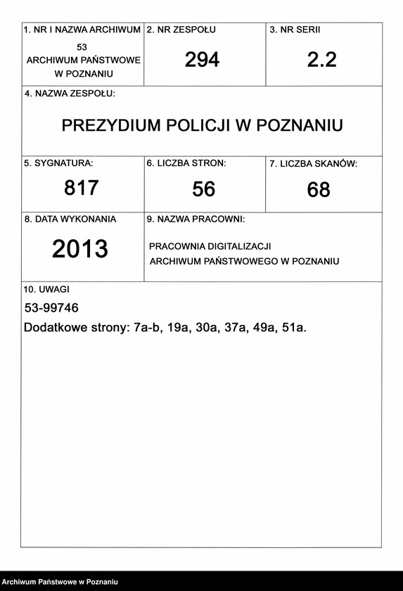 Obraz 1 z jednostki "A. betr. Josef von Konarzewski"