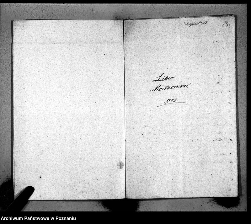 Obraz 11 z jednostki "Duplicat baptisatorum, copulatorum, mortuorum"