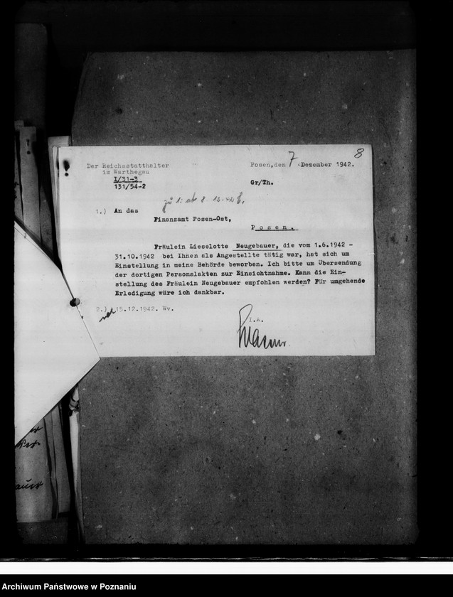 Obraz 13 z jednostki "Bewerbungen um Anstellung"