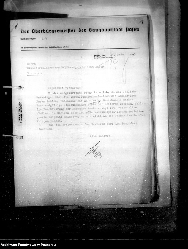 Obraz 5 z jednostki "Mitverwaltung eines Landkreises durch einen Oberbürgermeinster mit gleichen Dienstsitz"