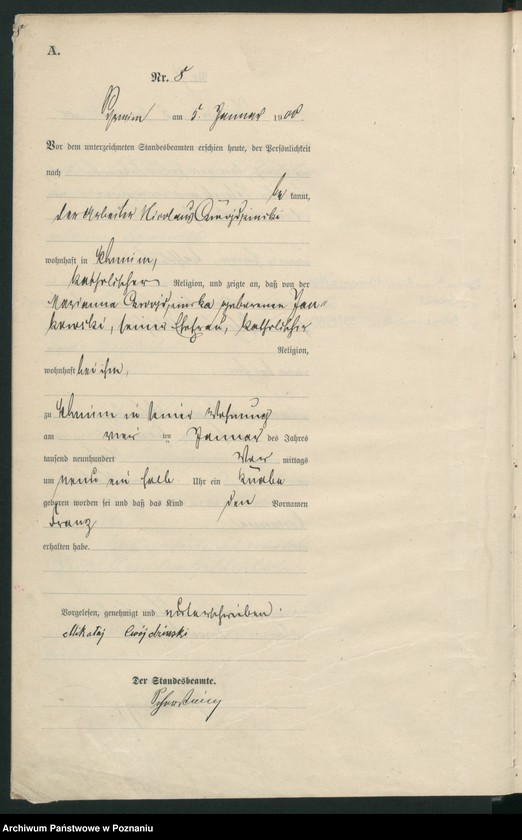 image.from.unit.number "Księga urodzeń"