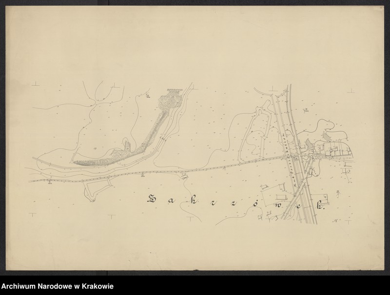 image.from.unit.number "[Kraków (część) Plan sytuacyjno - warstwicowy sprzed 1908 (kolej obwod.) po 1903 r.]"