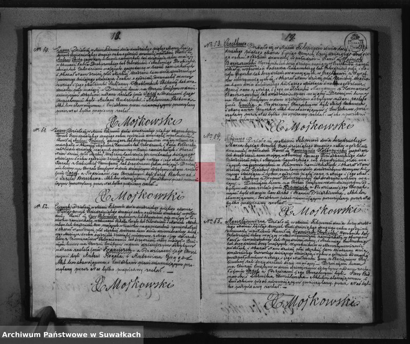 image.from.unit.number "Akta Duplikat zwana Urodzonych, Zaślubionych i Zmarłych Parafii Filipowskiej na rok 1862"