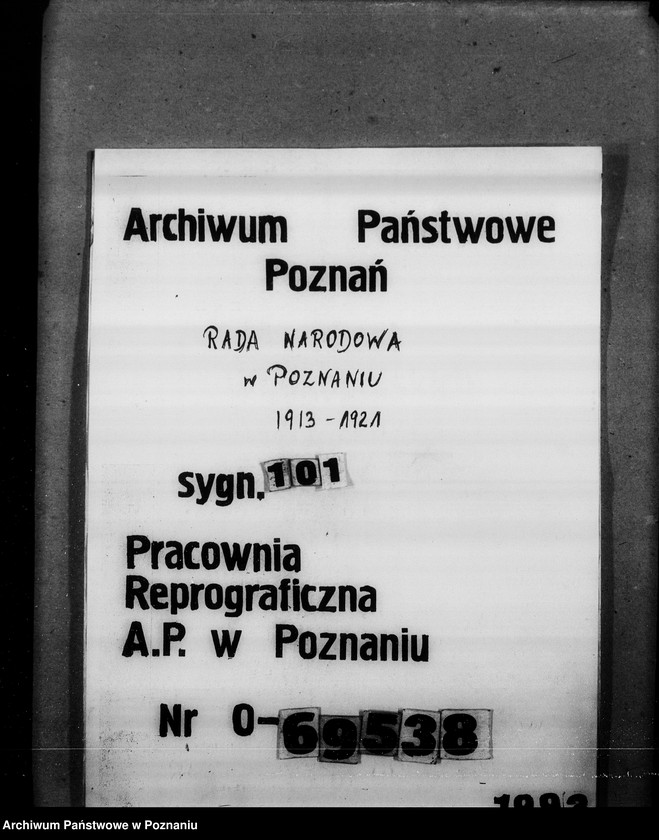 Obraz 1 z jednostki "Materiały dotyczące wyborów do Sejmu Ustawodawczego."