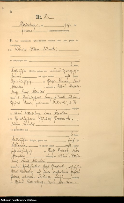 image.from.unit.number "Heiraths-Haupt-Register Nr 1 - 23"