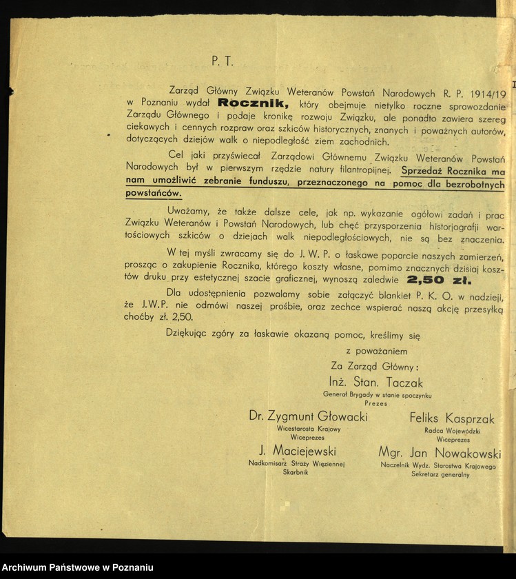 Obraz 5 z jednostki "Pępowo, powiat Gostyń - akta koła."