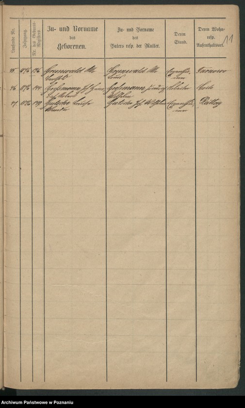 image.from.unit.number "Skorowidz alfabetyczny narodzin, ślubów i śmierci"