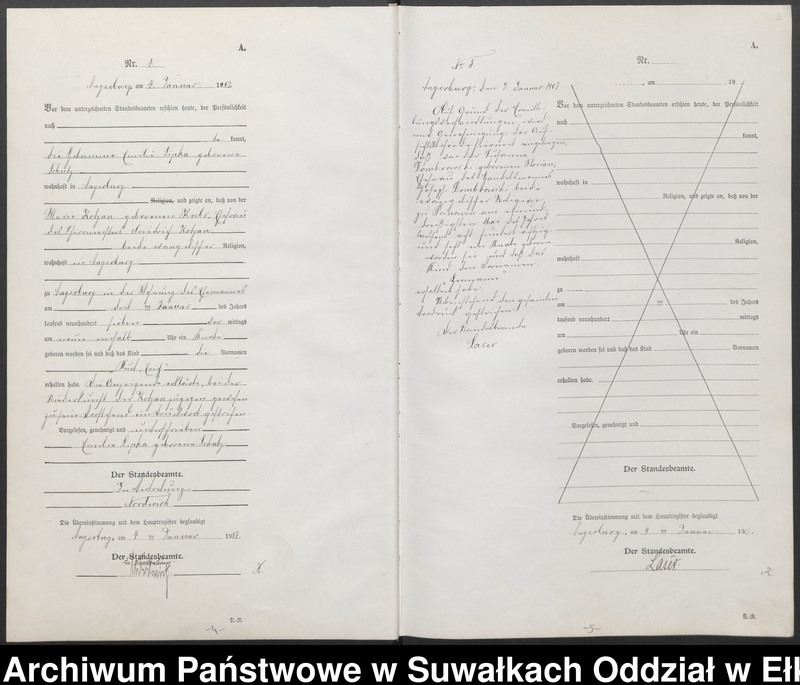 image.from.unit.number "[Geburts-Neben-Register des Preussischen Standes-Amtes Angerburg Kreis Angerburg]"