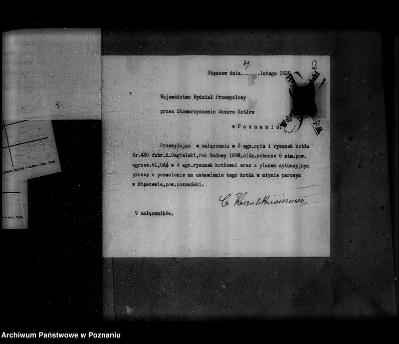 image.from.unit.number "Młyn parowy C. Kaszubkiewiczowej w Stęszewie powiat poznański  nr woj. 628"