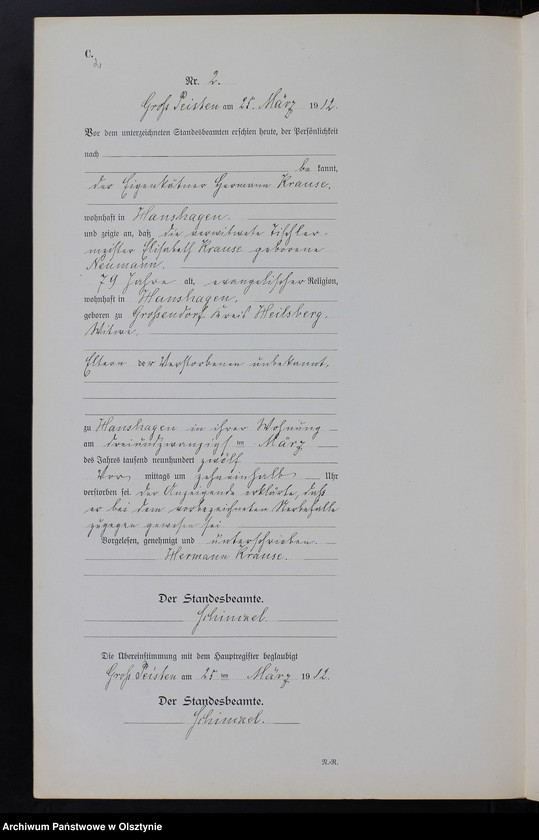 image.from.unit.number "Sterbe-Neben-Register Nr 1 - 14 [ Księga zgonów - wtóropis ]"