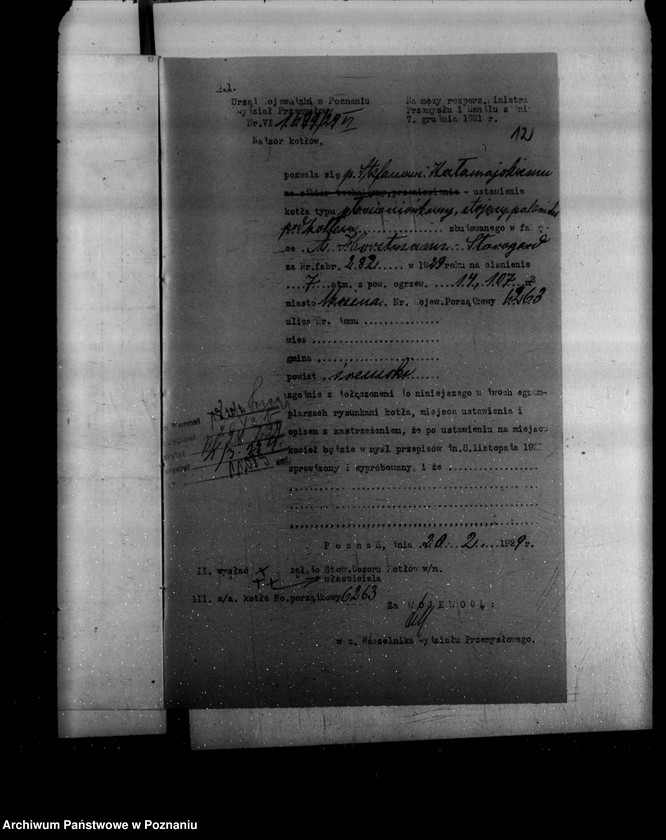 Obraz 16 z jednostki "Farbiarnia parowa St. Kałamajskiego nr woj. 6263"